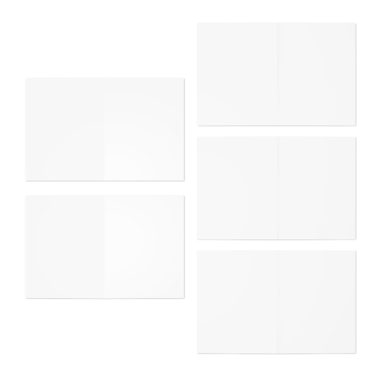 World Paw Cup2026 Greeting Cards Set — 5-Pack International Paws United Designs