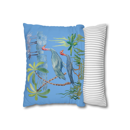 Square Poly Canvas Pillowcase
