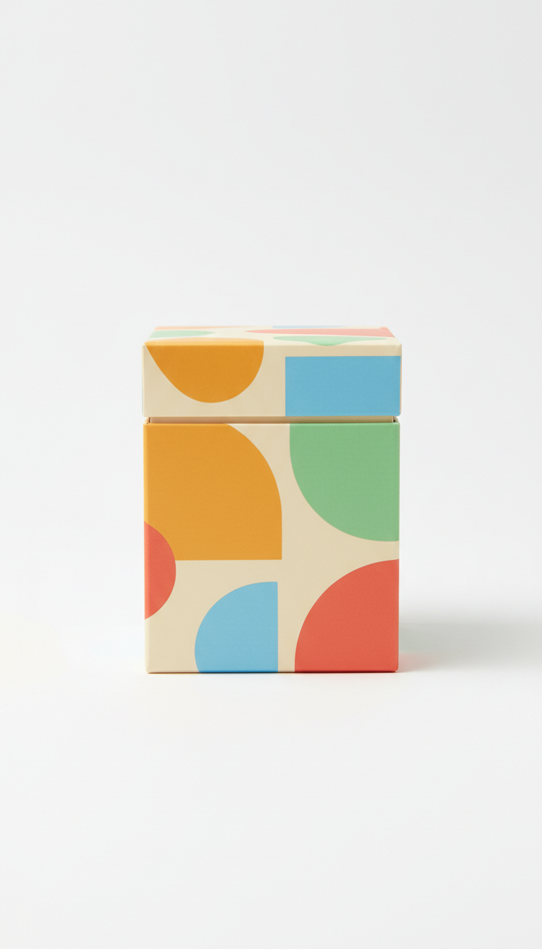 Vibrant Gift-Ready Packaging Box