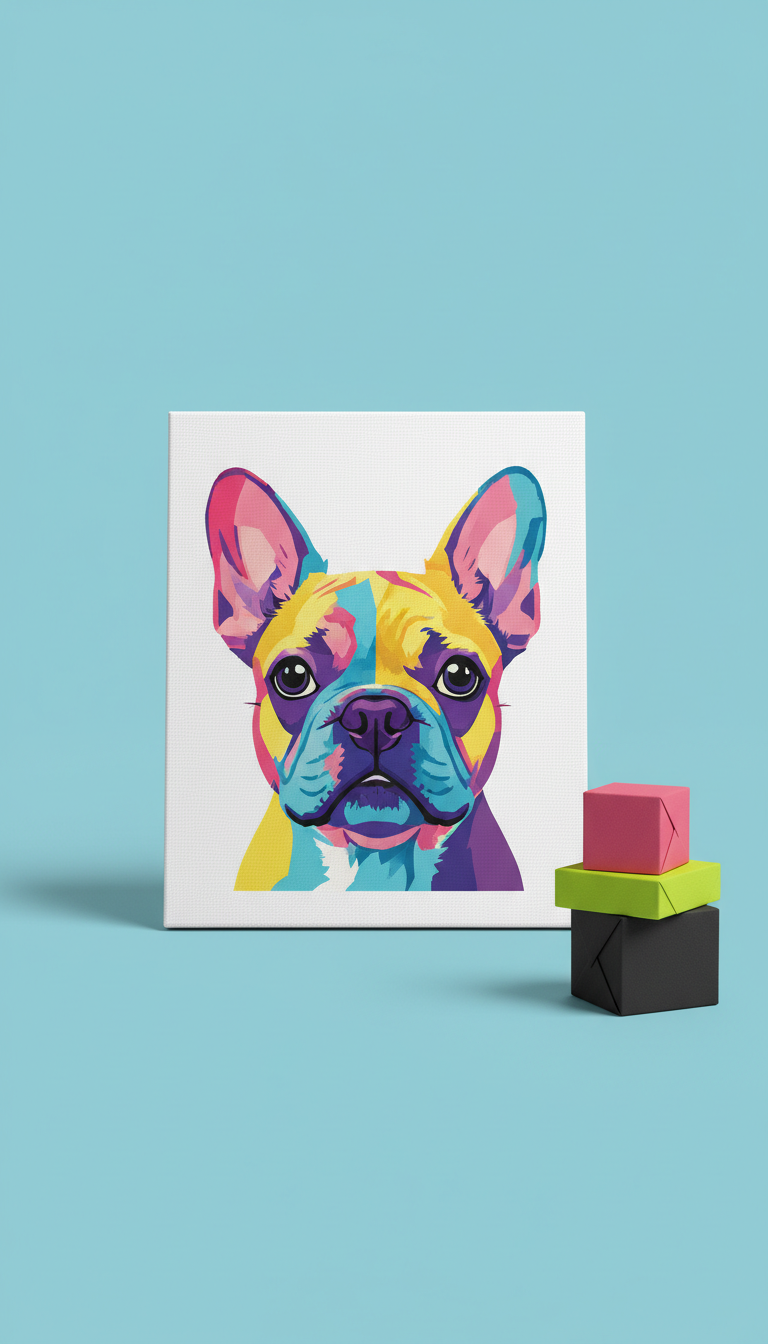 Custom Dog Pop Art Portrait Print