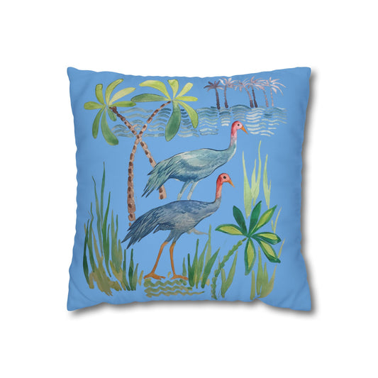 Square Poly Canvas Pillowcase